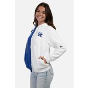 Kentucky Hype And Vice Color Block Zip Up Hoodie